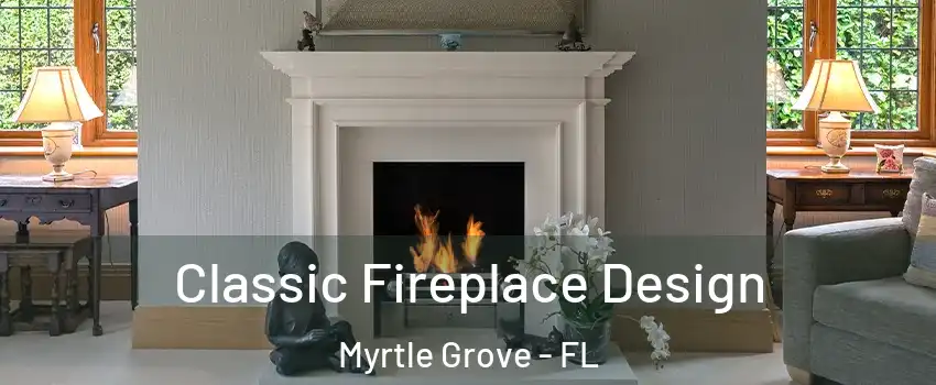  Classic Fireplace Design Myrtle Grove - FL