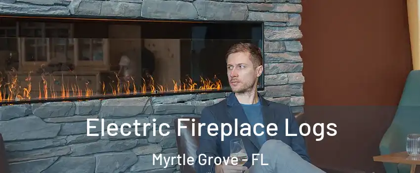  Electric Fireplace Logs Myrtle Grove - FL