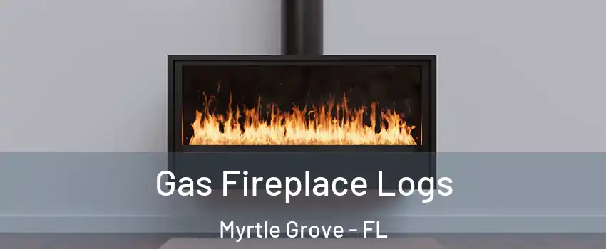  Gas Fireplace Logs Myrtle Grove - FL