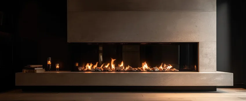Gas Fireplace Ember Bed Design Services in Myrtle Grove, Florida