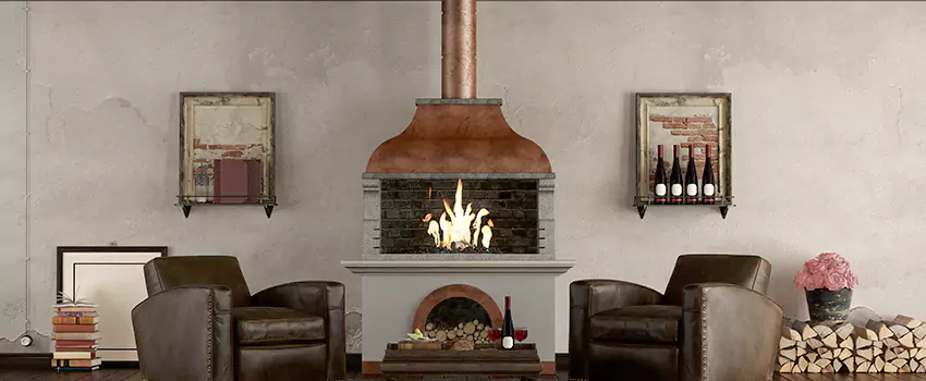 Thelin Hearth Products Providence Pellet Insert Fireplace Installation in Myrtle Grove, FL