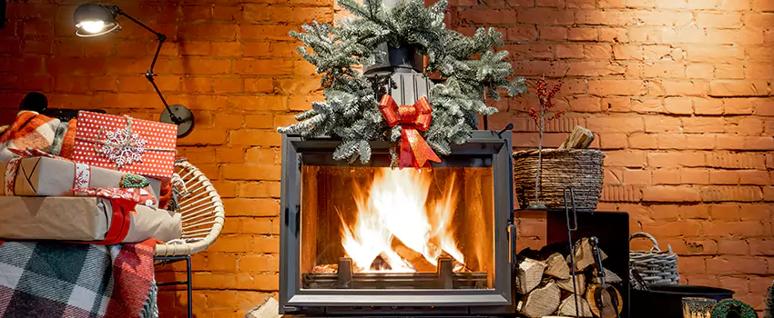 Travis Industries Linear Gas Fireplace Installation in Myrtle Grove, Florida