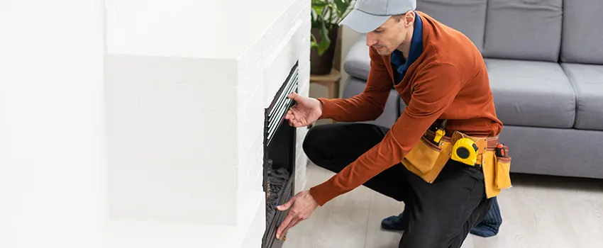 Cost of Fireplace Door Installation Service in Myrtle Grove, Florida